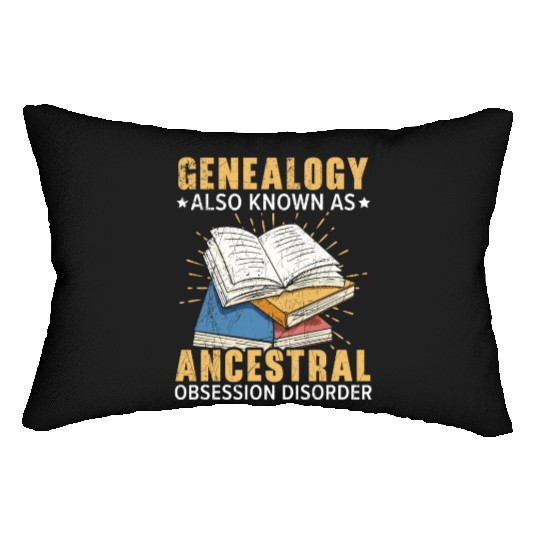 Genealogy Known As Ancestral Obsession Disorder Lumbar Pillows