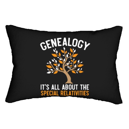 Genealogy It's All About The Special Relativities Lumbar Pillows