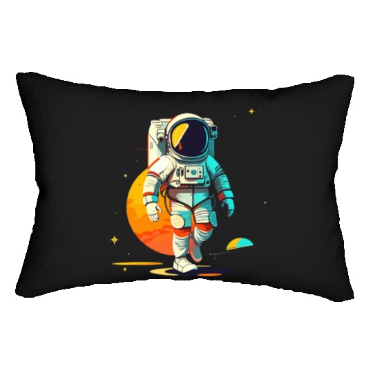 Walking Alone Lumbar Pillows