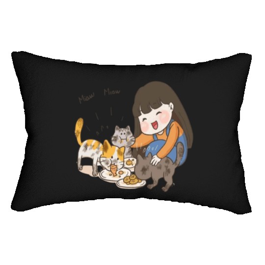 Crazy Cat Lady is My Destiny Lumbar Pillows