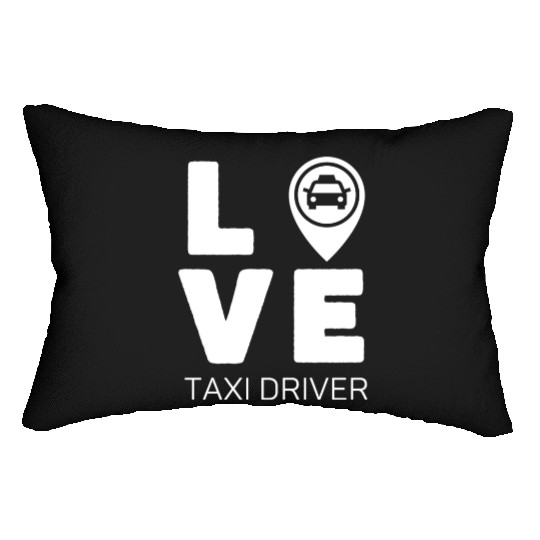Love Taxi Driver Lumbar Pillows