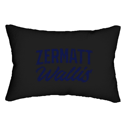 Zermatt Valais Switzerland Lumbar Pillows