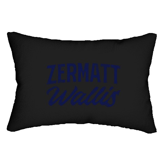 Zermatt Valais Switzerland Lumbar Pillows