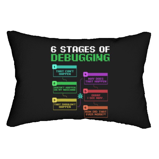 Computer Science Programmer Hacker IT Geek Lumbar Pillows