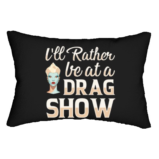 LGBTQ Off Duty Drag Queen Pride Lumbar Pillows