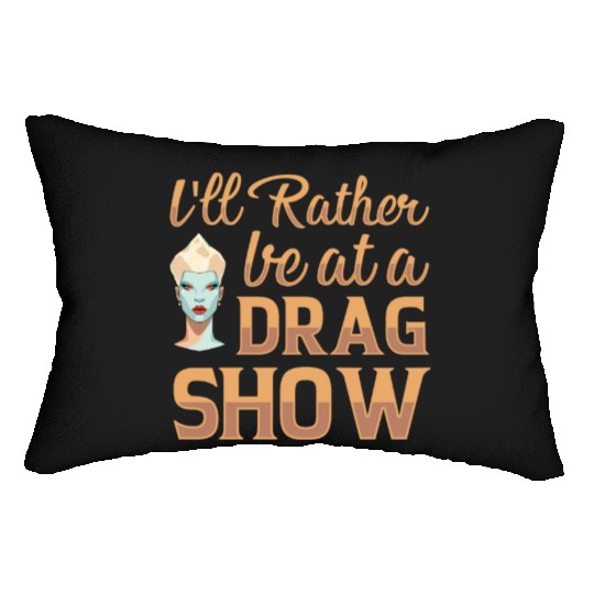 LGBTQ Off Duty Drag Queen Pride Lumbar Pillows