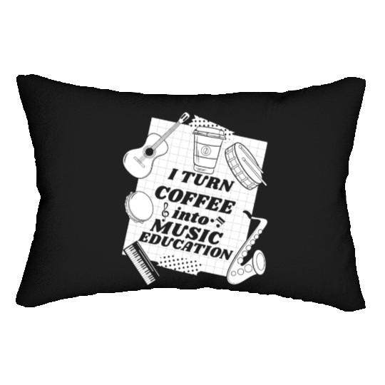 Music Teacher Lumbar Pillows