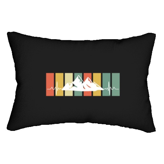 Mountaineering Summit Hiker Mountain love Lumbar Pillows