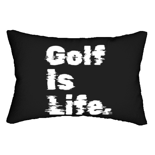 Golf Is Life, Golfer Design Lumbar Pillows