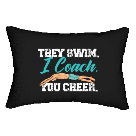 Swim Lesson Design For A Swim Coach Lumbar Pillows