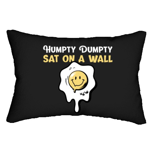Humpty Dumpty Nursery Rhymes For Funny People Lumbar Pillows