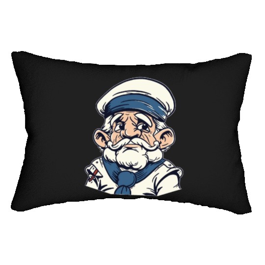 Columbus Day 1492 Sailor Lumbar Pillows