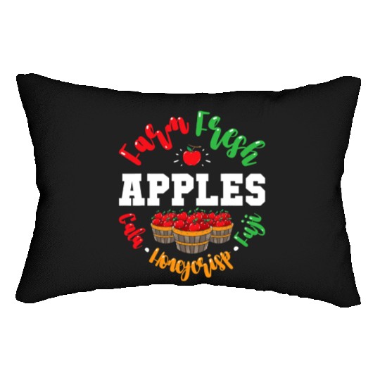 Apple Picking Farmer Fall For Toddlers Kids Women Lumbar Pillows