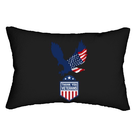 Happy Memorial Day Thank you Veterans American Lumbar Pillows