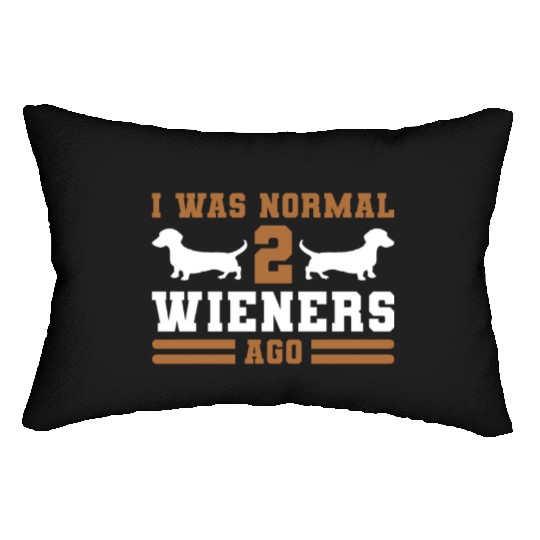 Dachshund Gift Dixie Wiener Doxie Dackel Lumbar Pillows