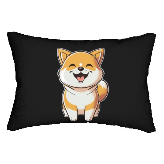 Shiba Inu Lumbar Pillows