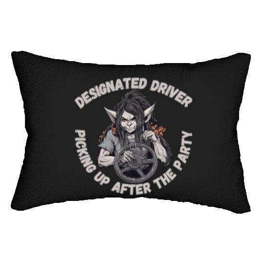 Designated Driver, Party Lumbar Pillows