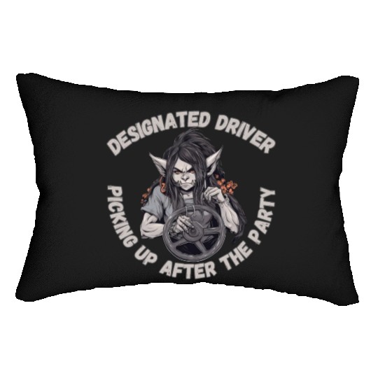 Designated Driver, Party Lumbar Pillows