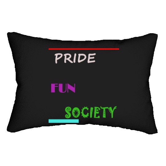 PRIDE FUN SOCIETY Lumbar Pillows