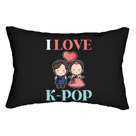K-Pop K-drama Korean Music KPop Kdrama Gift Lumbar Pillows