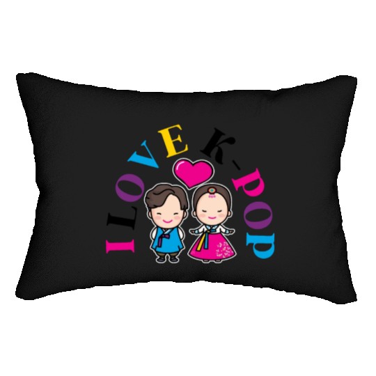 K-Pop K-drama Korean Music KPop Kdrama Gift Lumbar Pillows