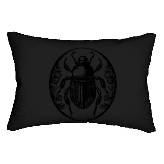 Bug Beetle Insect Lumbar Pillows