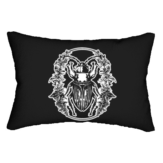 Bug Beetle Insect Lumbar Pillows