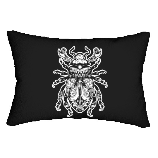 Bug Beetle Insect Lumbar Pillows