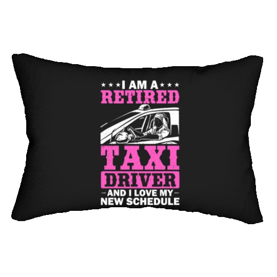 Professional Driver Cab Driver Outfit Taxi Lover Lumbar Pillows