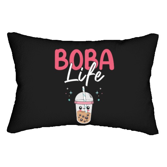 Boba Life Bubble Tea Lover Boba Tea Drinker Korean Lumbar Pillows