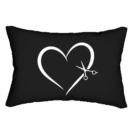 Hairstylist Love Lumbar Pillows