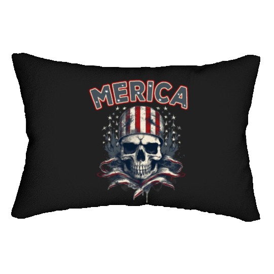 USA Independence Day 4th of July Labor Day Lumbar Pillows