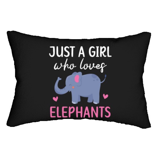 Elephant Lover Wildlife Animal Zoo Zookeeper Lumbar Pillows
