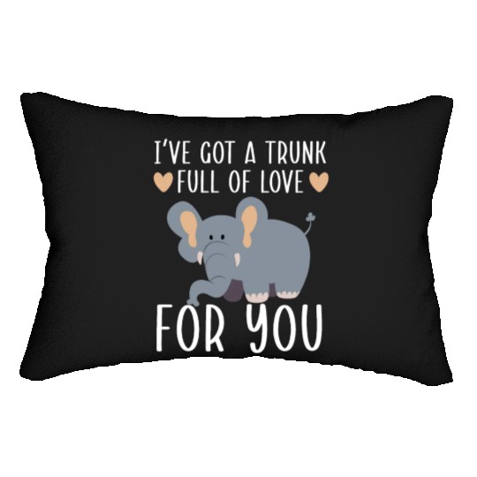 Elephant Lover Wildlife Animal Zoo Zookeeper Lumbar Pillows