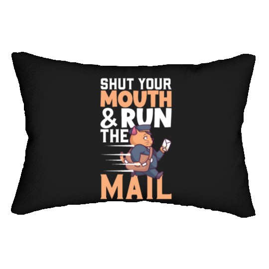 Postal Worker Mail Lady Mail Carrier Postal Lumbar Pillows