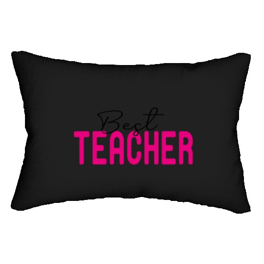 Best Teacher Funny Lover Lumbar Pillows