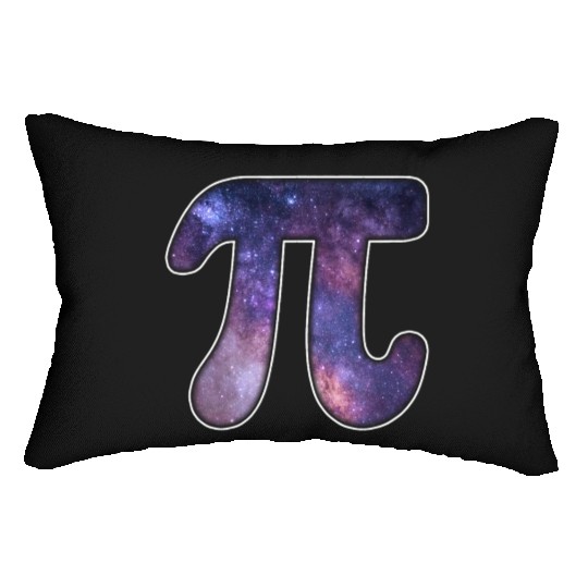 Galaxy Pi Math Science Astronomy Geek 3 14 Pi Day Lumbar Pillows