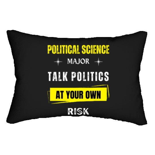 Political Science Major Lumbar Pillows