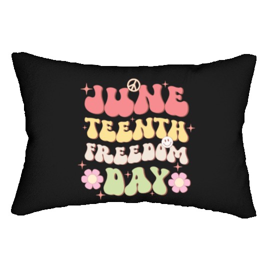 Juneteenth Freedom Day, Independence Day Lumbar Pillows