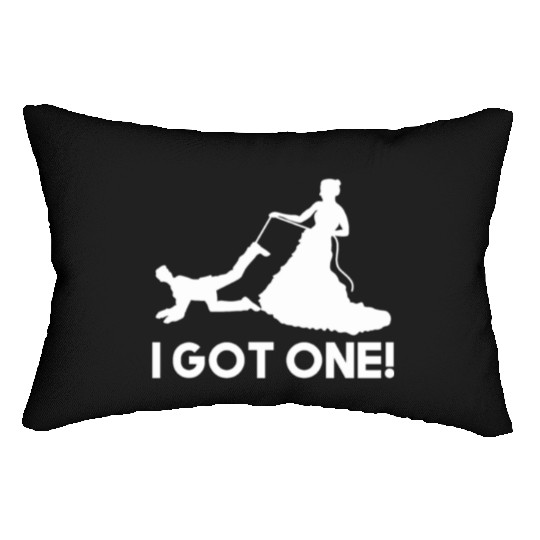 I Got One Bride Groom Wedding Lumbar Pillows