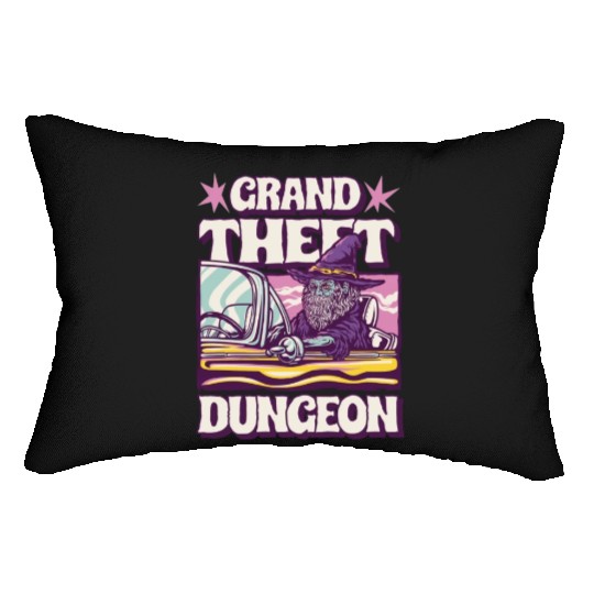 Grand Theft Dungeon Lumbar Pillows