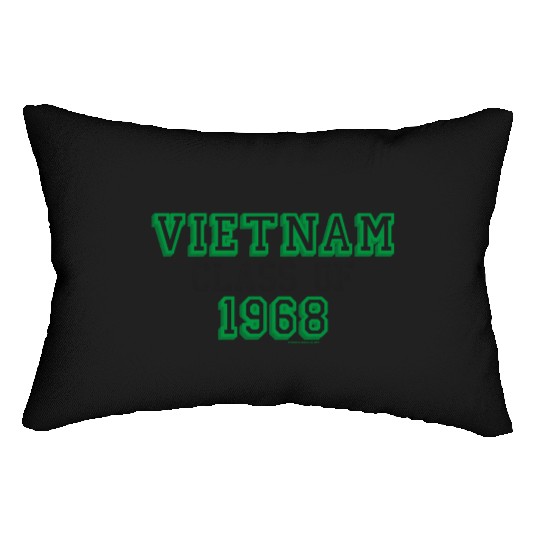 Vietnam Class Of 1968 Lumbar Pillows
