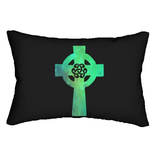 Irish Celtic Cross Knot St Patrick'S Day Christian Lumbar Pillows