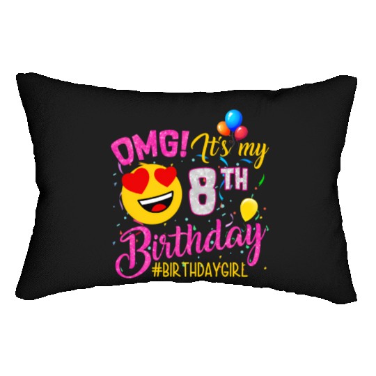 Omg It'S My 8Th 8 Lumbar Pillows