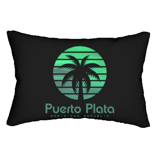 Puerto Plata Dominican Republic Lumbar Pillows