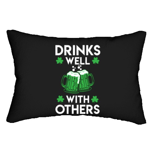 Green Beer St Patrick'S Day Lumbar Pillows