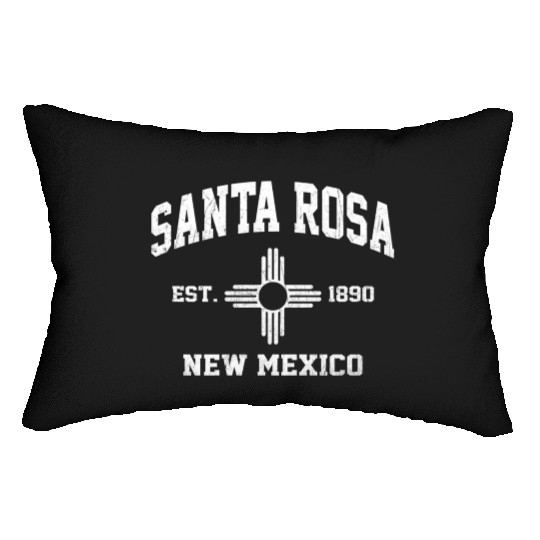 Santa Rosa New Mexico Nm State Athletic Style Lumbar Pillows