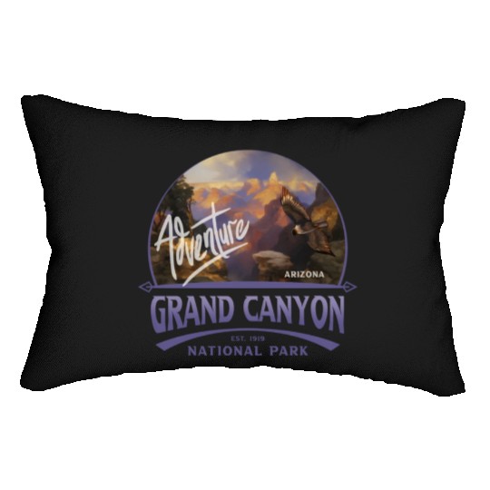Grand Canyon National Park Arizonna Lumbar Pillows