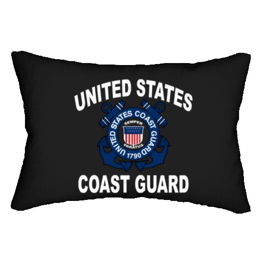 Us Coast Guard Uscg Alumni And Lumbar Pillows