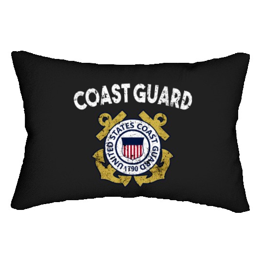 Proud Coast Guard Military Pride Lumbar Pillows